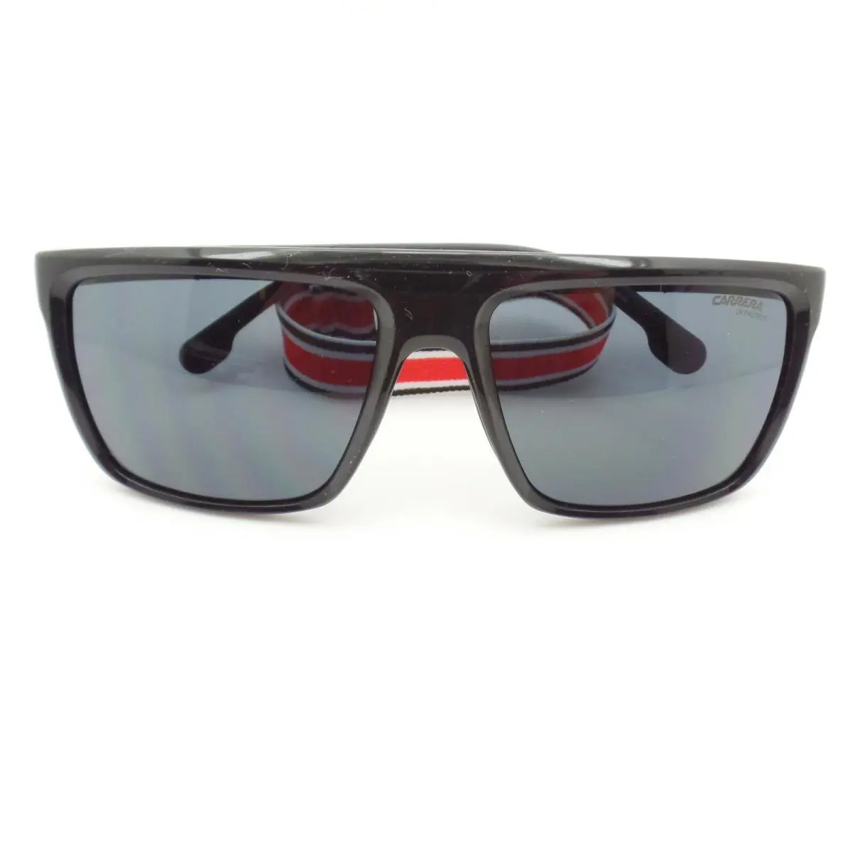 Carrera Hyperfit 11 S 807IR 57 Gloss Black Grey Sunglasses - Frame: Gloss Black, Lens: Grey