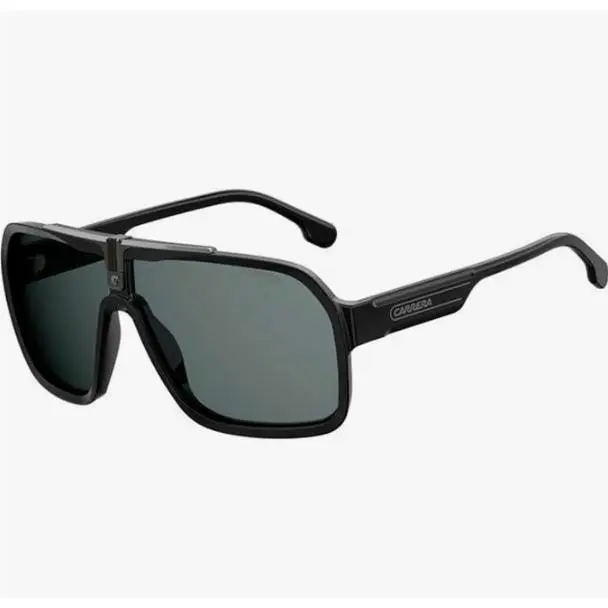 Carrera Men`s 1014/S Shield Sunglasses Matte Black/gray 64 Millimeters