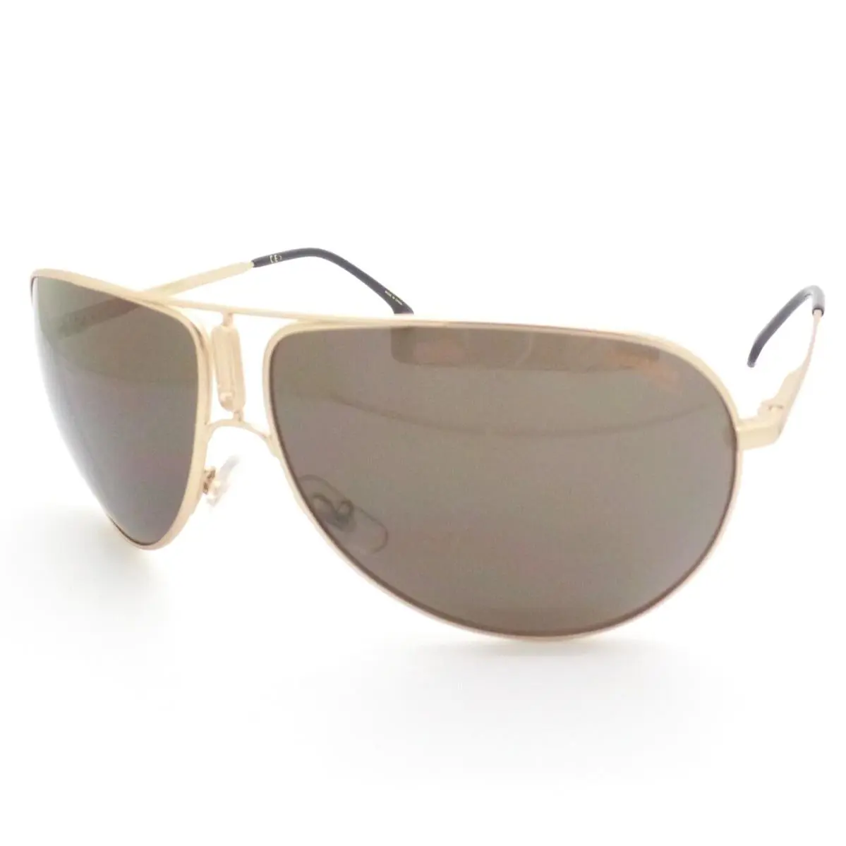 Carrera Gipsy 65 AOZ70 64 Matte Gold Brown Sunglasses - Frame: Matte Gold, Lens: Brown
