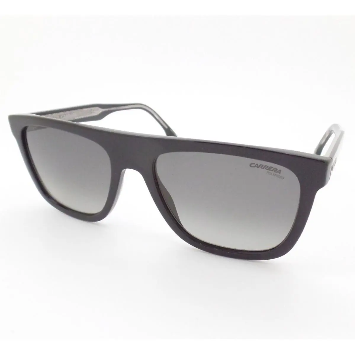 Carrera 267 S 807WJ Gloss Black Crystal Grey Polarized Sunglasses