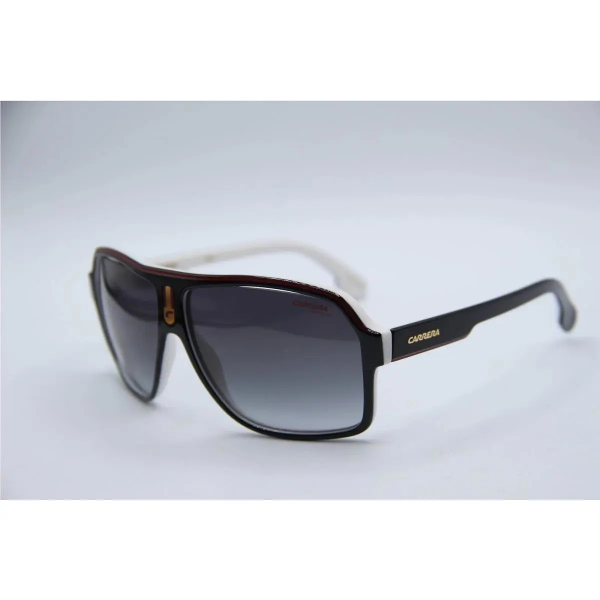 Carrera 1001/S 80S90 Black White Gradient Sunglasses 62-11-140