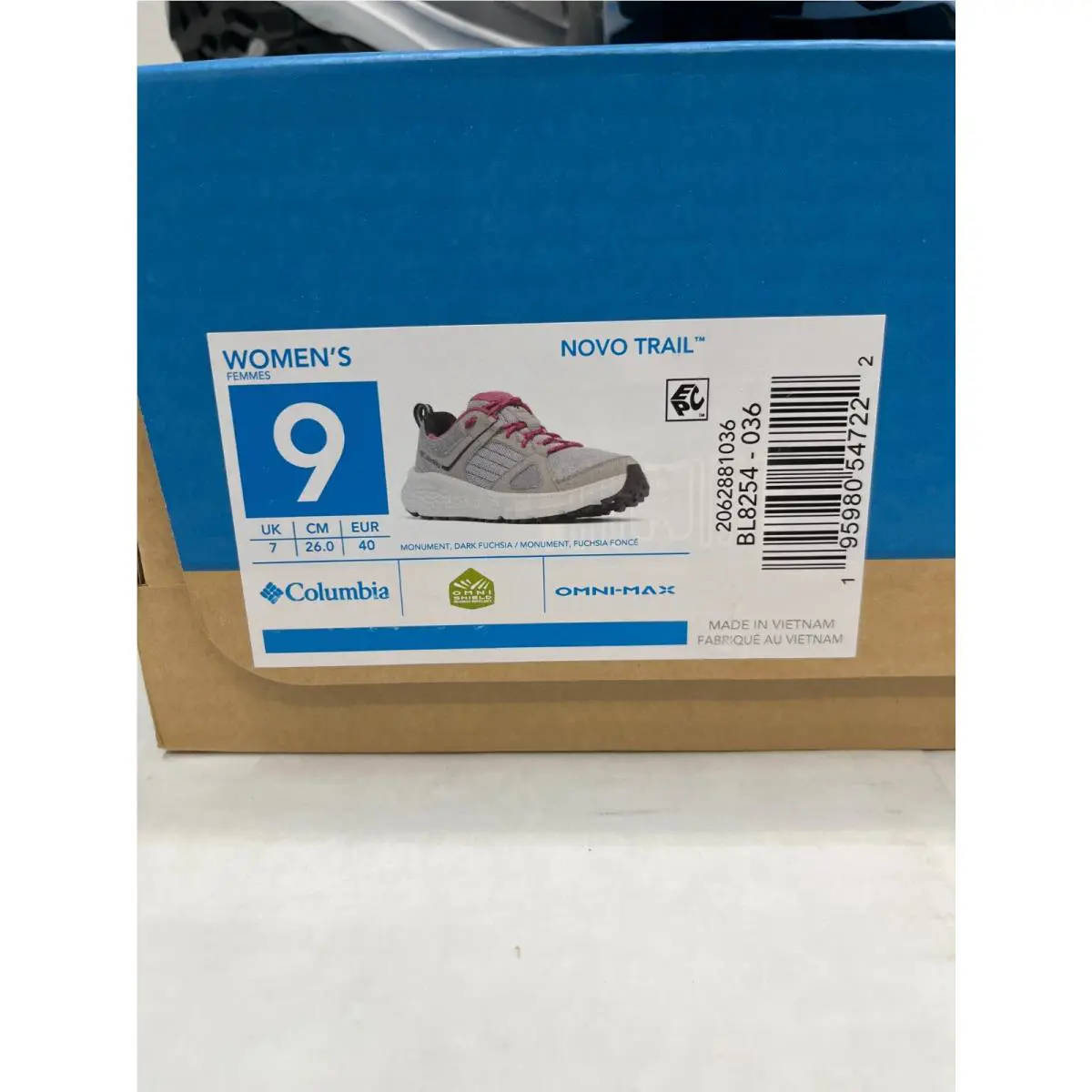Columbia shoes - 2062881 - 2062881 - Gray (UPC: 195980547222) 0