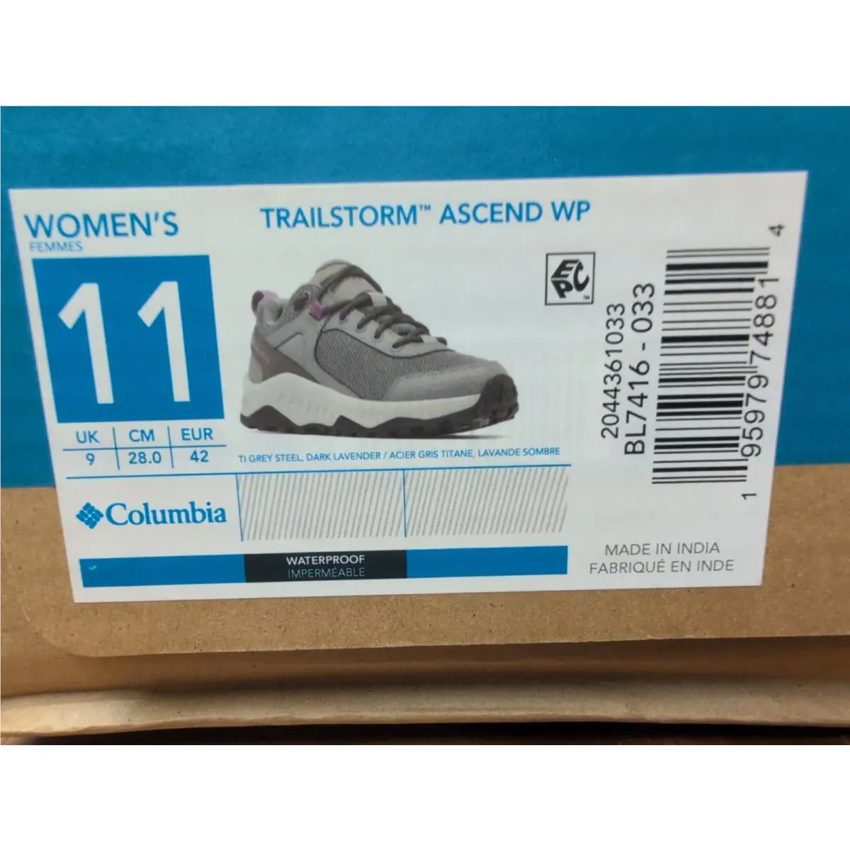 Columbia shoes - Trailstorm Ascend WP - Trailstorm Ascend - Beige 0