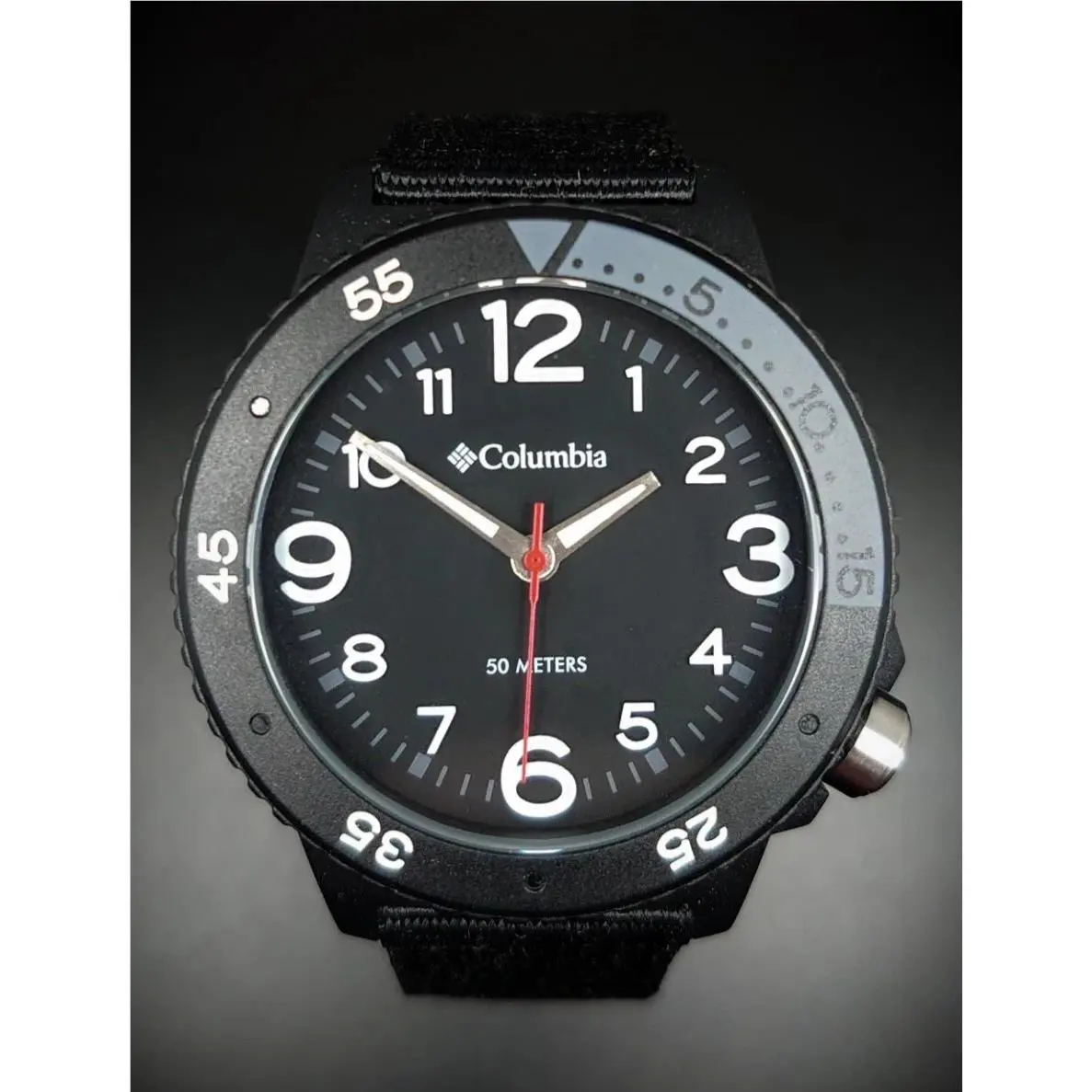 Columbia Cross Trails Black CSS12-002 Quartz 50m Men`s Wristwatch Rrp £75