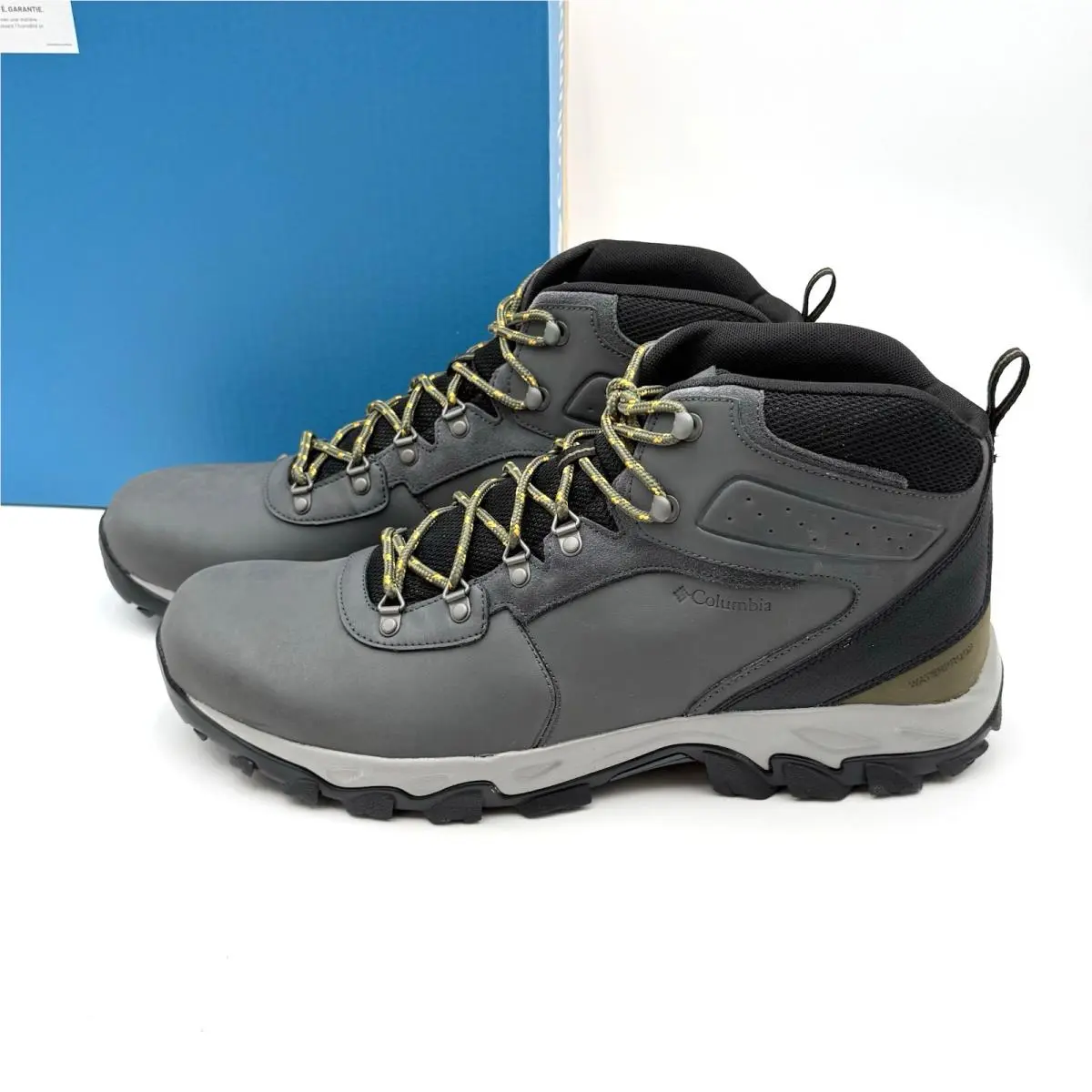 Columbia Men`s Size 17 Newton Ridge Plus II Waterproof Leather Hiking Boot Shoe