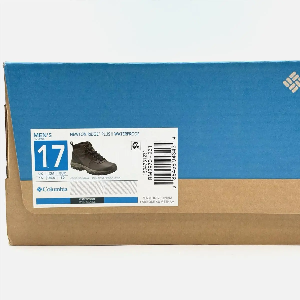 Columbia shoes - Columbia Newton Ridge Plus II - BM3970-231 - Brown (UPC: 888458943434) 9