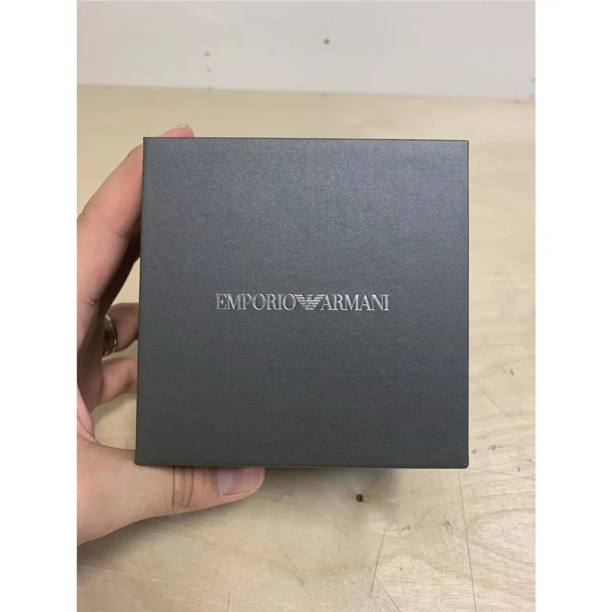 Emporio Armani World Explorer Black AR-70010 Men Wristwatch Box