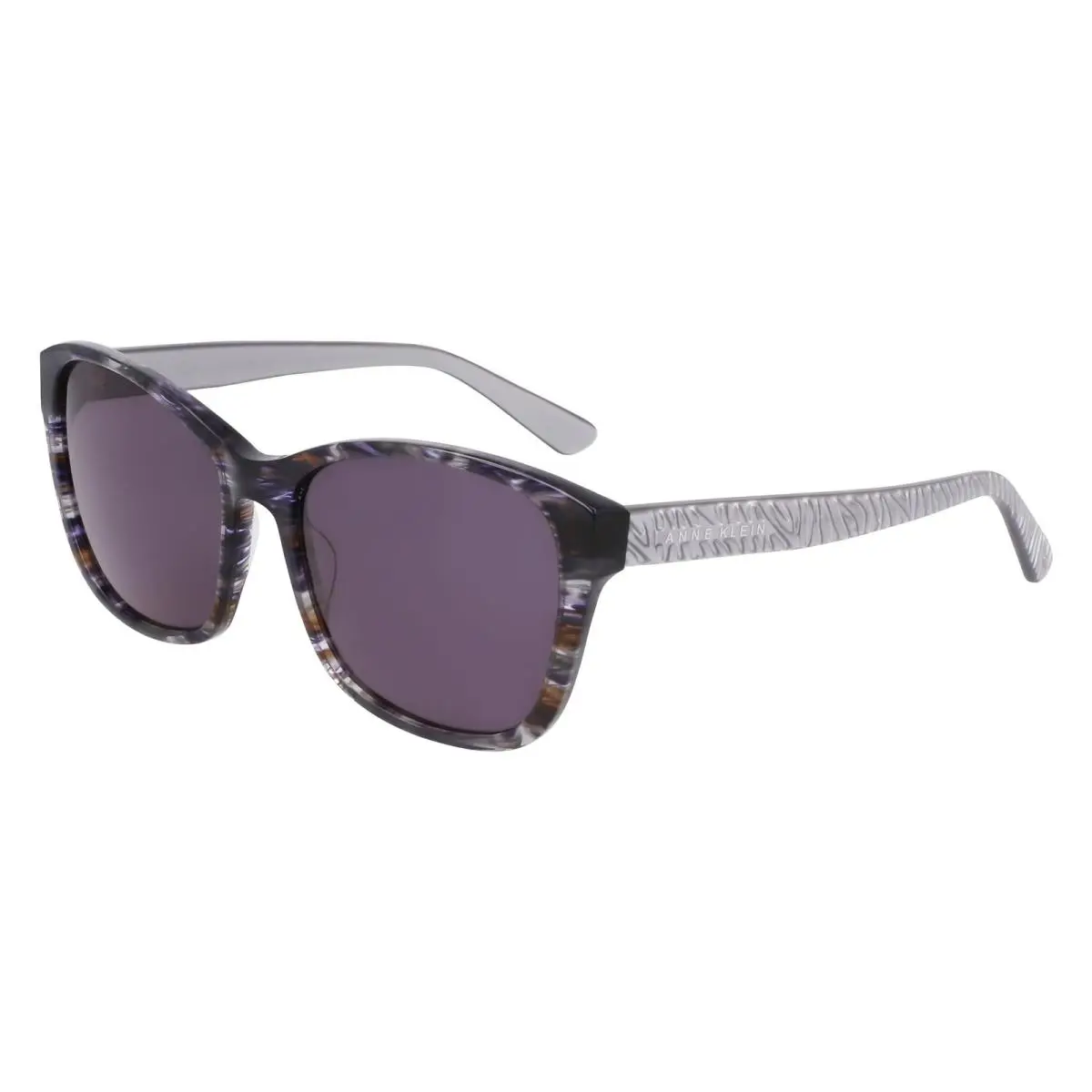 Anne Klein AK 7102 Taupe Crystal 204 Size 55 Sunglasses