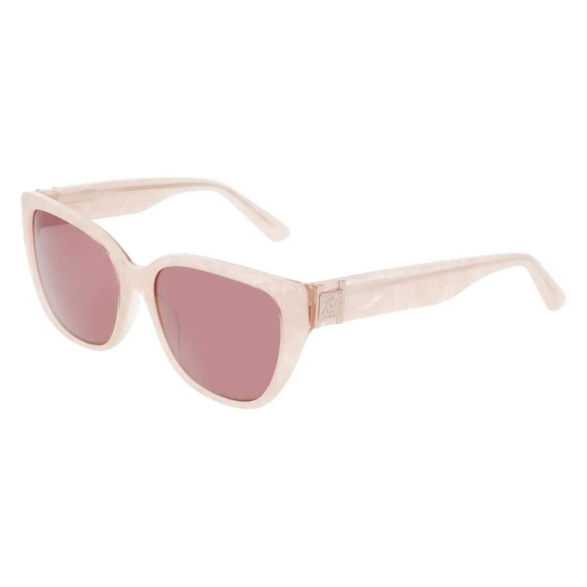 Anne Klein AK 7103 Sage Crystal 334 Size 56 Sunglasses