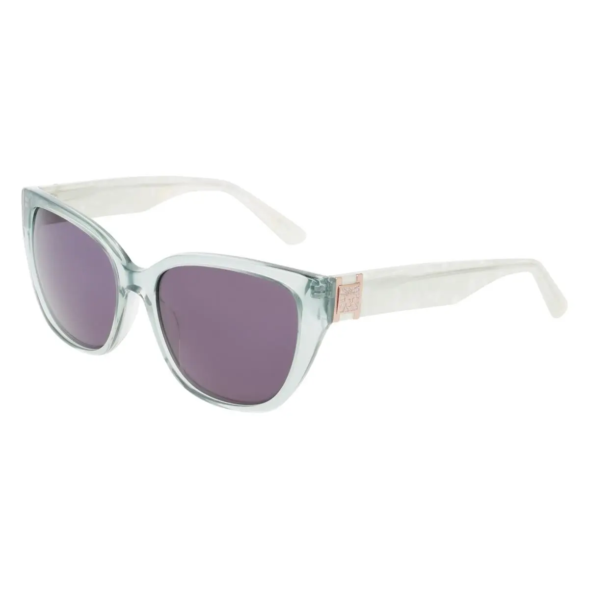 Anne Klein AK 7103 Sage Crystal 334 Size 56 Sunglasses