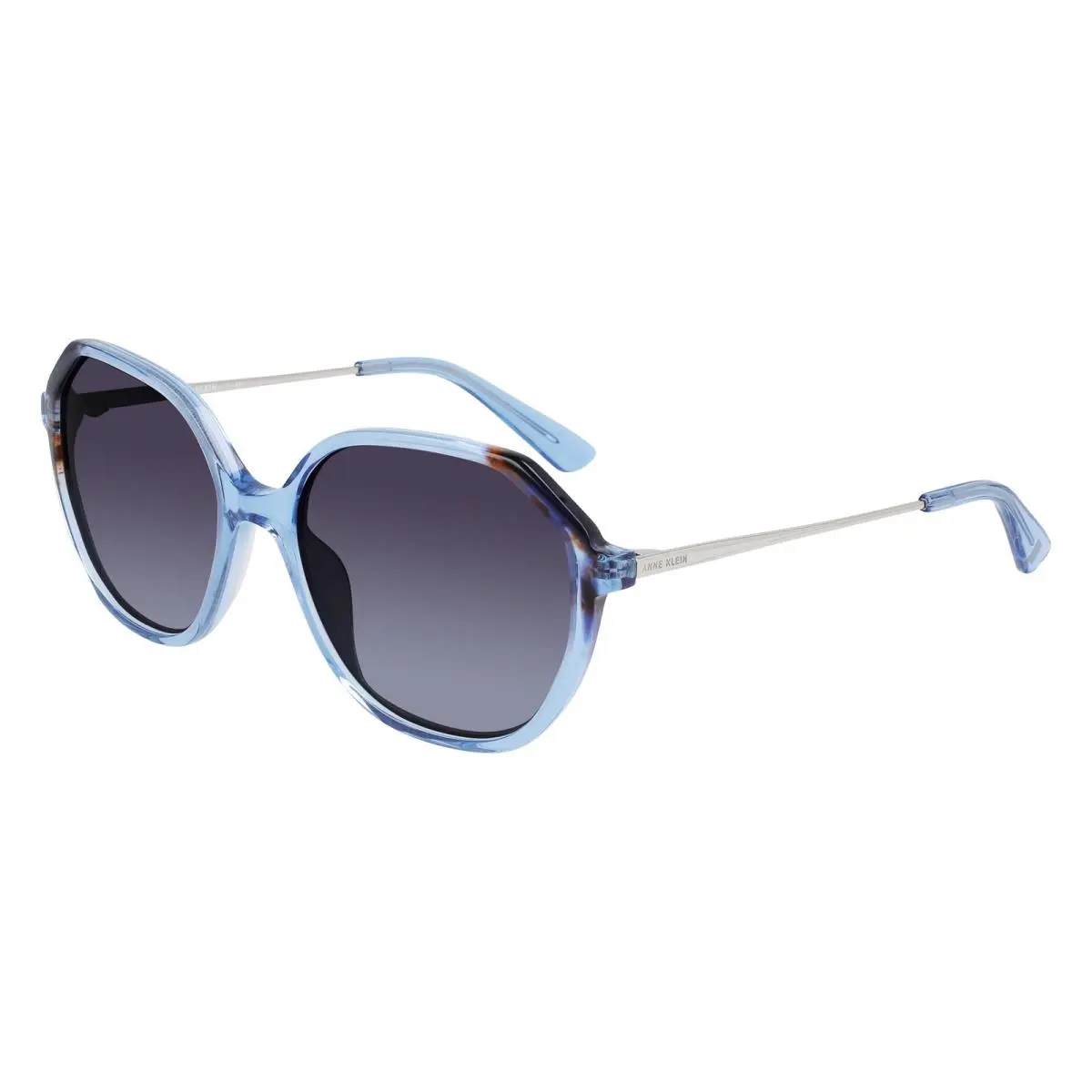 Anne Klein AK 7075 Blue 400 Size 55 Sunglasses