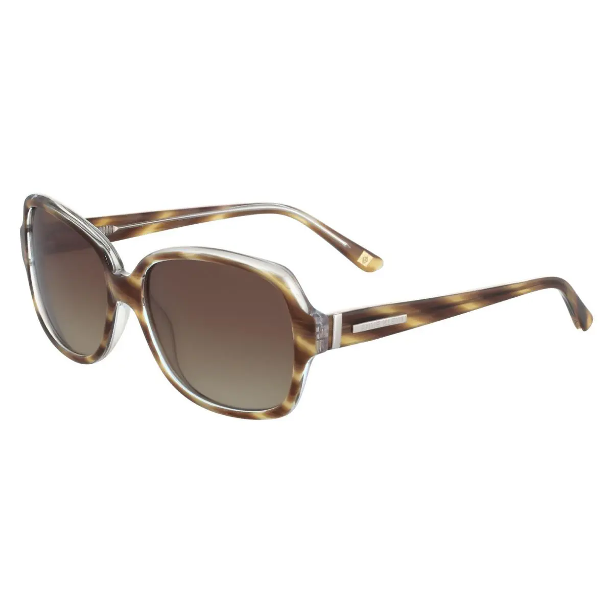 Anne Klein AK 7035 Bscotch Horn Crys 236 Size 56 Sunglasses