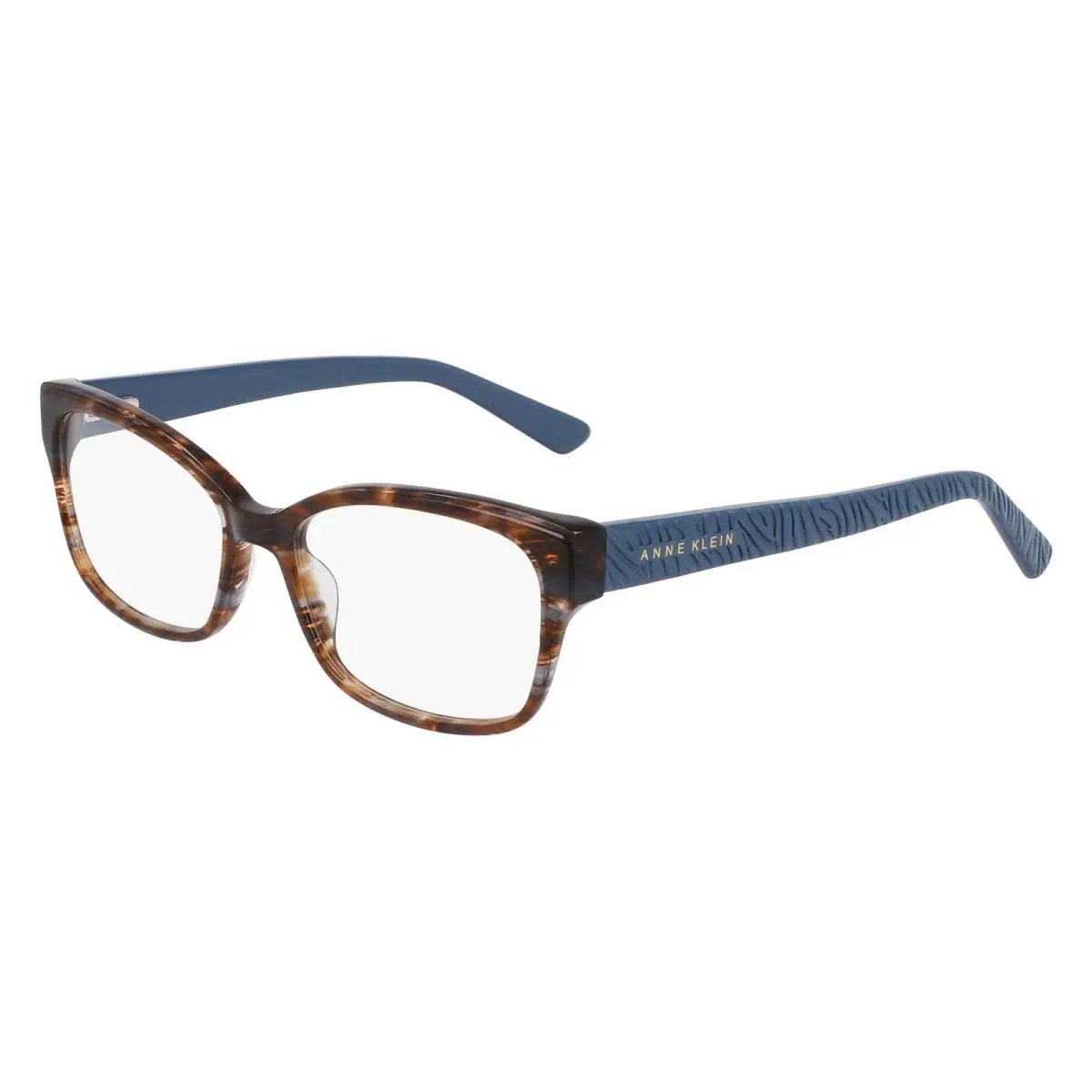 AK 5119 Mocha Animal 200 Size 52 Eyeglasses by Anne Klein