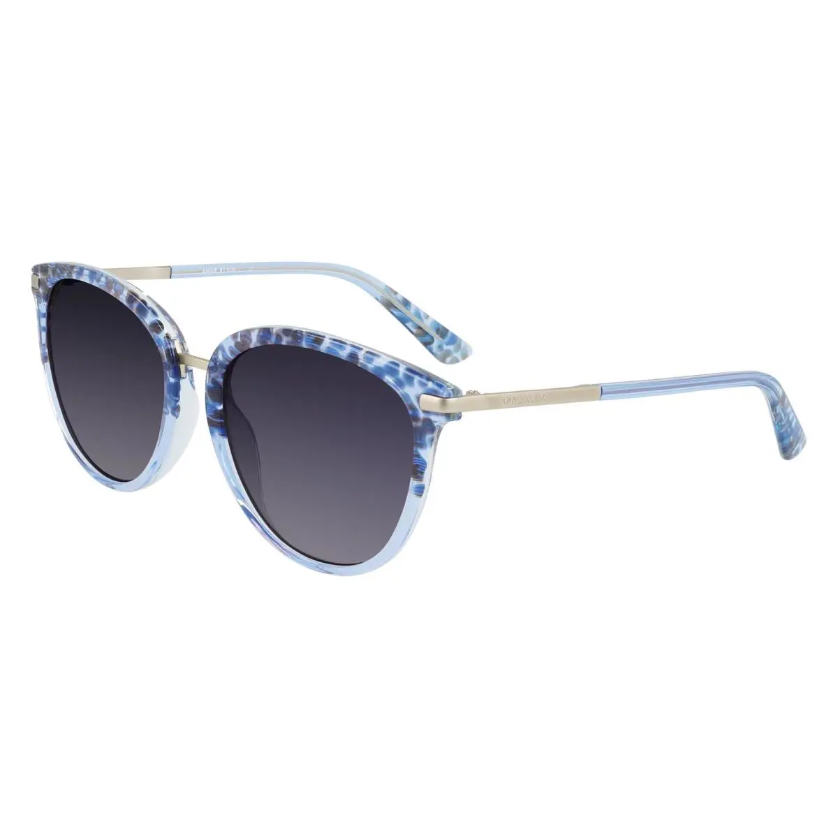 Anne Klein AK 7073 Merlot Animal 650 Size 55 Sunglasses