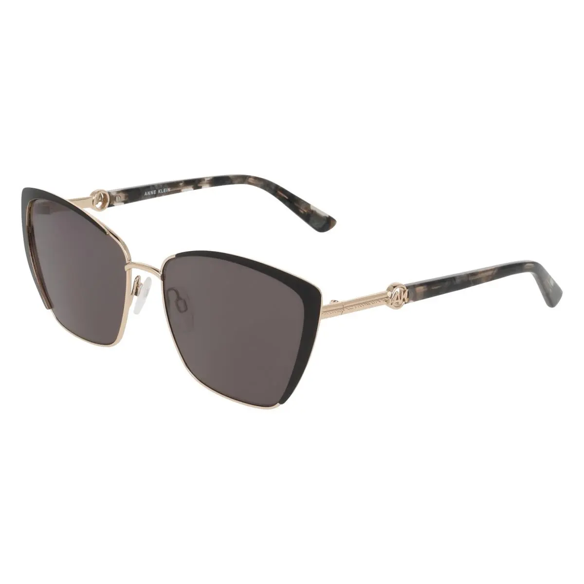 Anne Klein AK7107 Black Gold 001 Sunglasses
