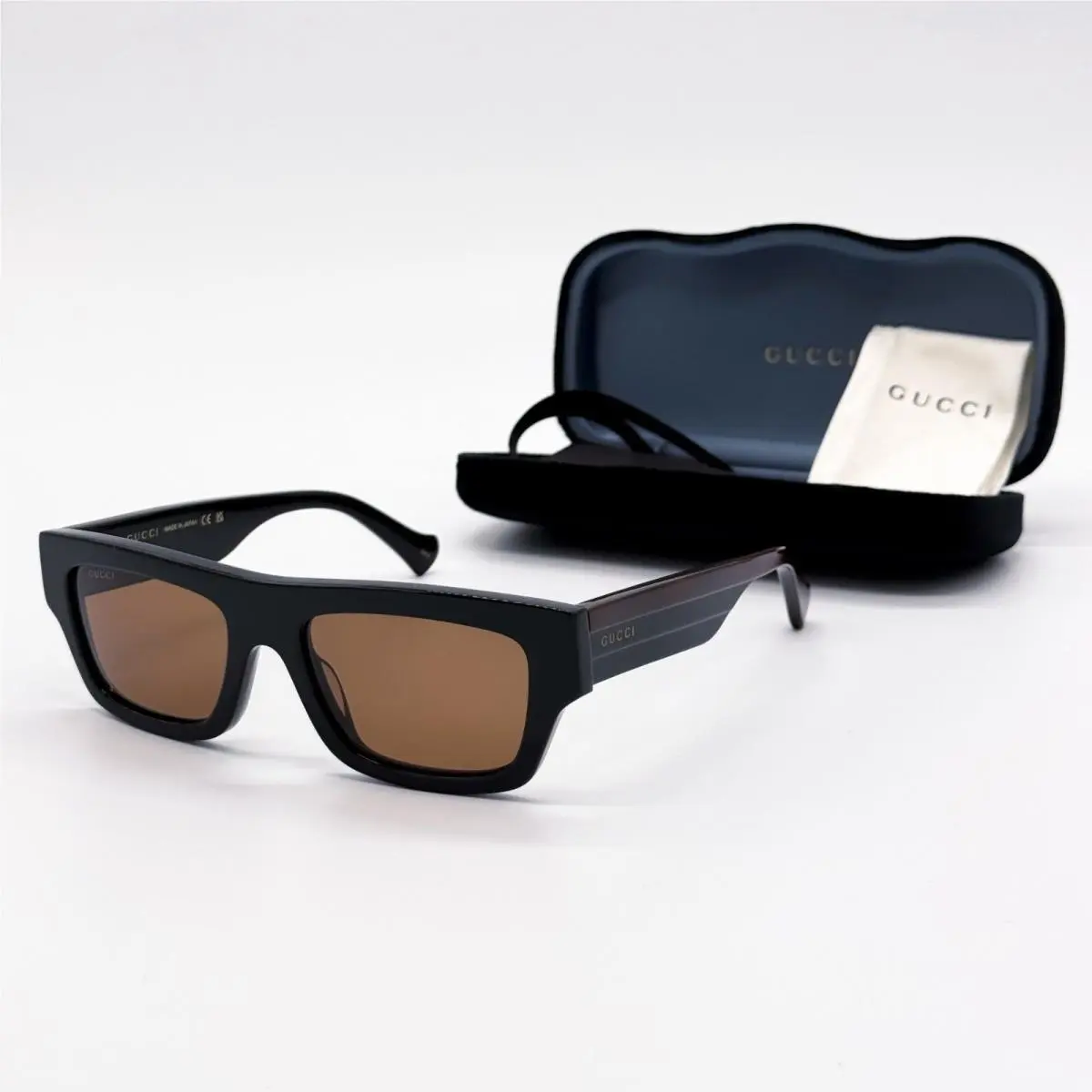 Sunglasses GG1301S 004 Black Men Eyewear by Gucci