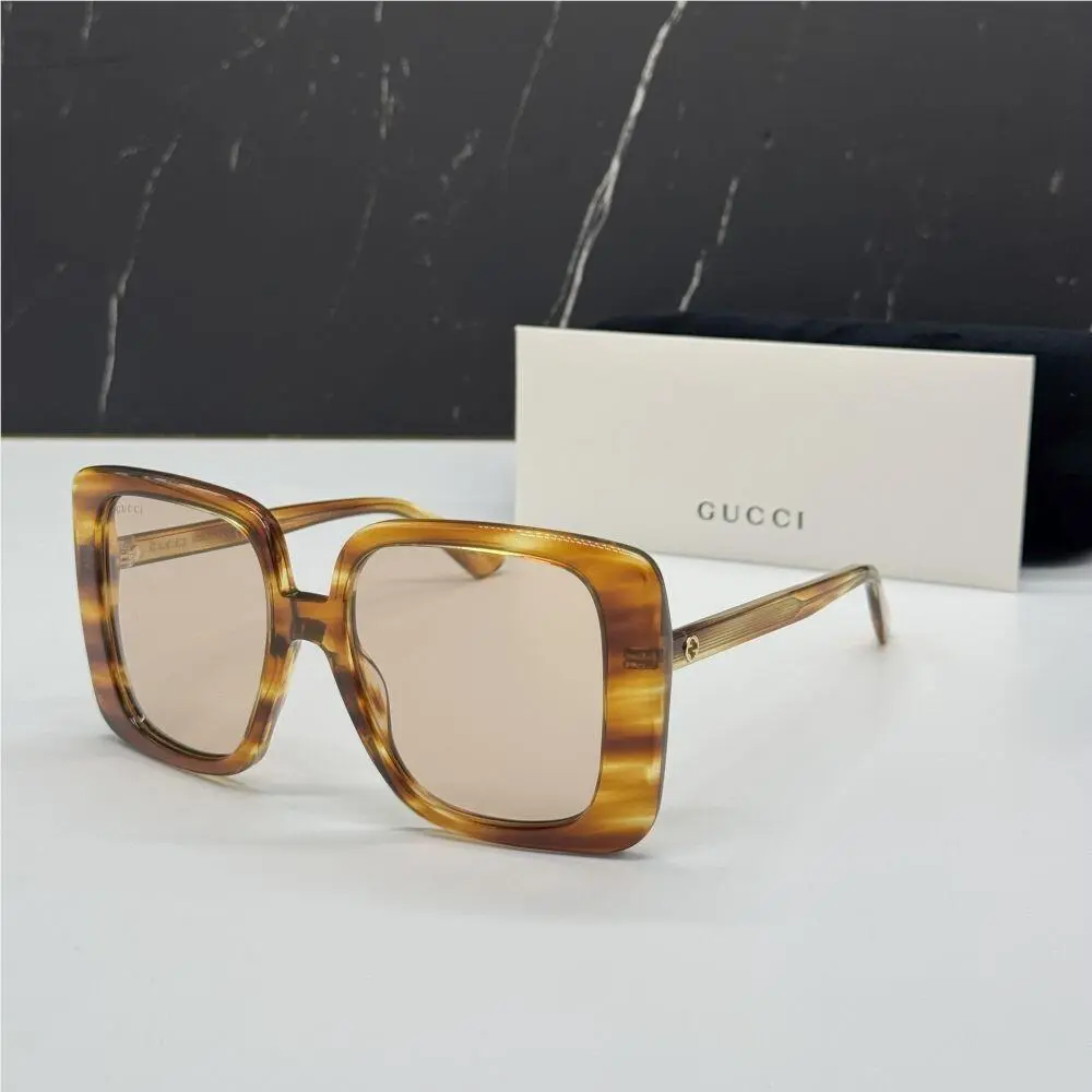 GG1314S 003  Havana Butterfly Women  Sunglasses by Gucci