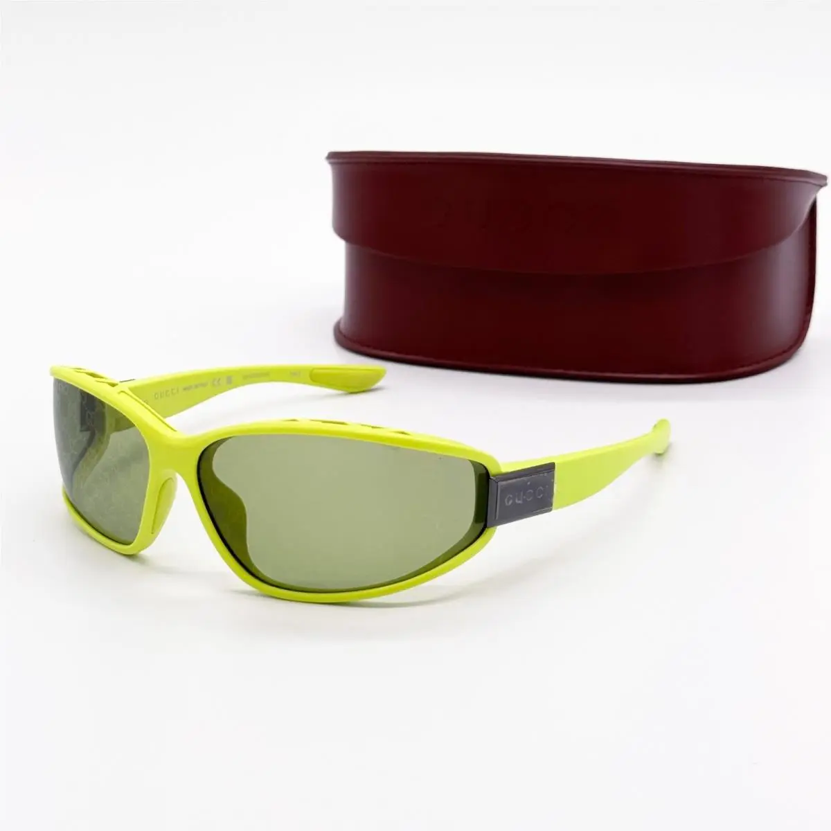 Gucci Sunglasses Green Men Eyewear Gucci GG2011S 002