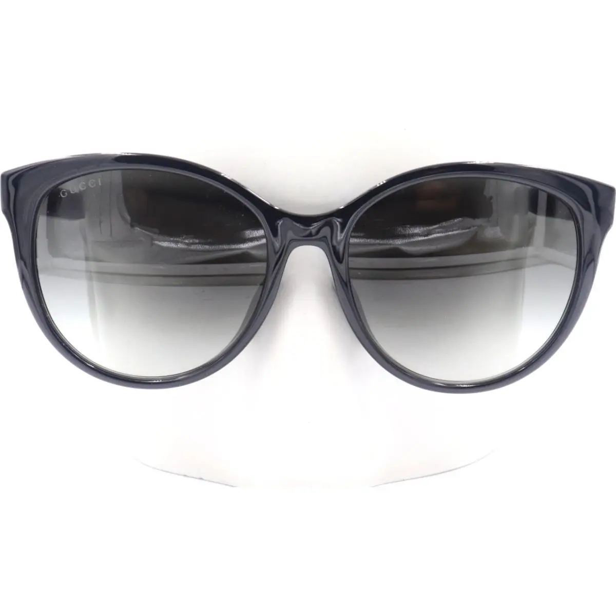 Gucci Asia Fit Cat Eye Black Gray Gradient Sunglasses GG0636SK 001 56 - Frame: Black, Lens: Gray
