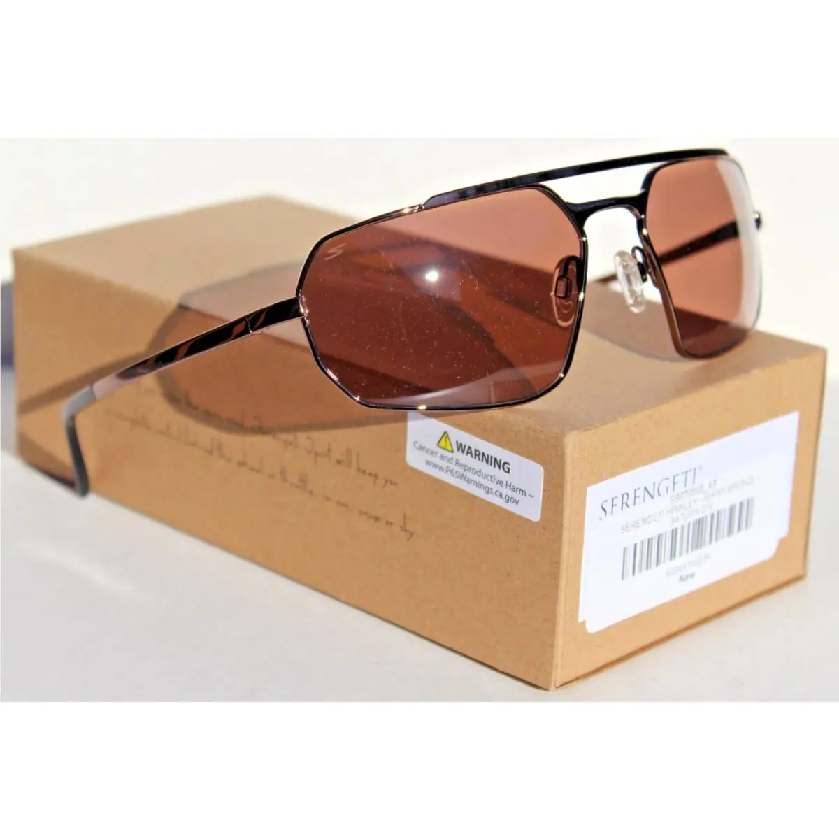 Hinkley Sunglasses Shiny Bronze/saturn Drivers SS570005 by Serengeti