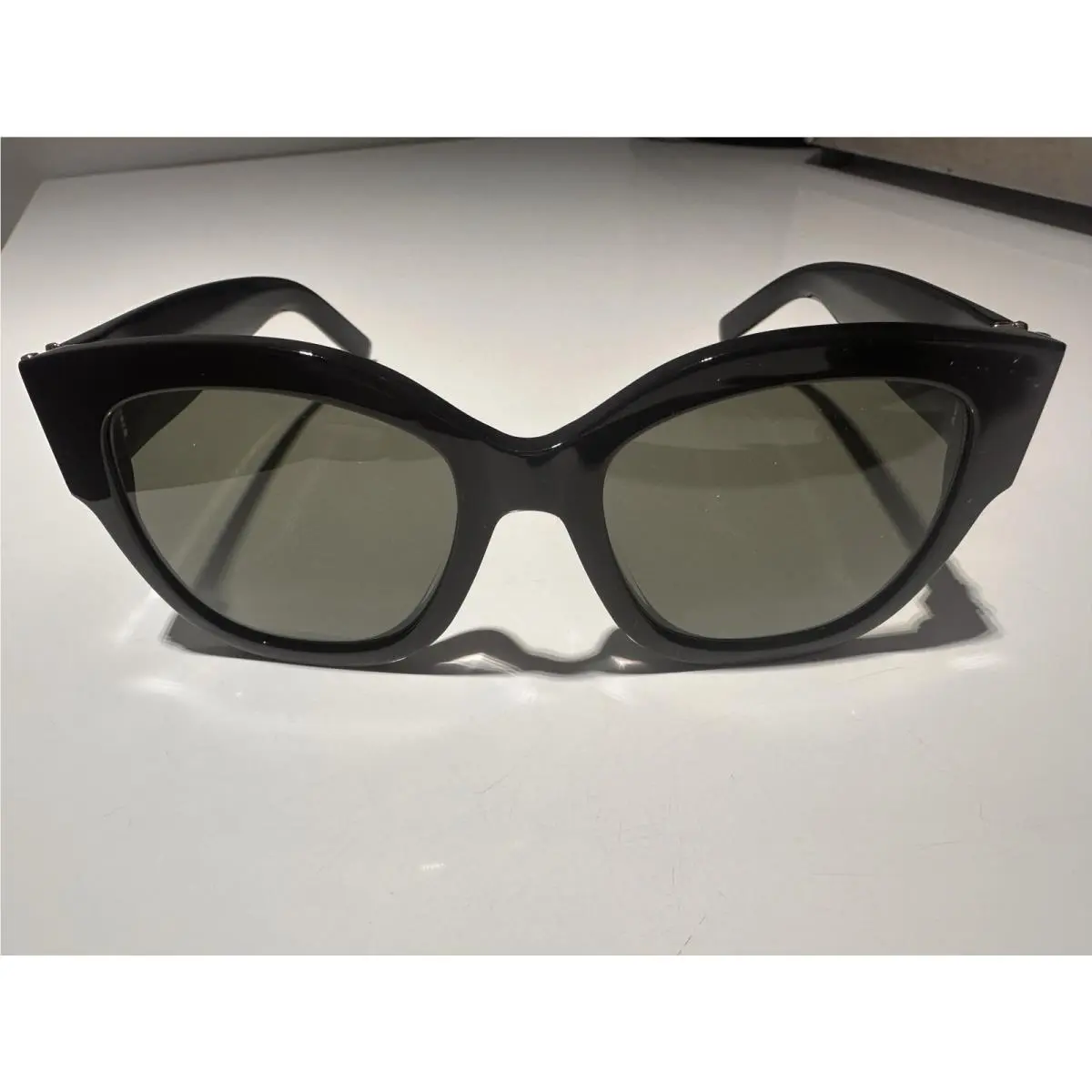 Saint Laurent Monogram SL M95/F 56mm Women`s Oversized Cat Eye Sunglasses by Yves Saint Laurent
