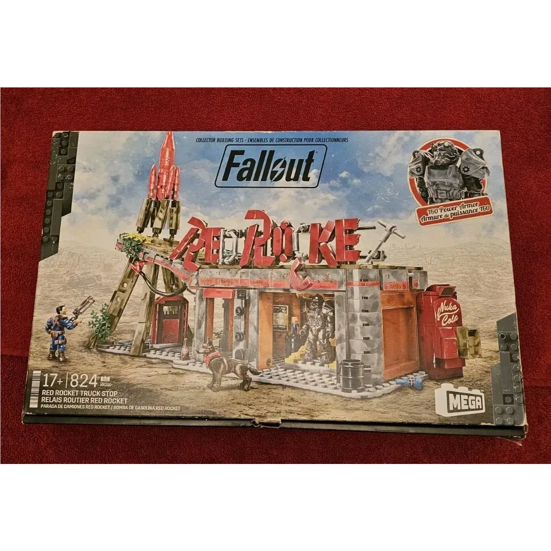 Mega Bloks Fallout Red Rocket Truck Stop Building Set