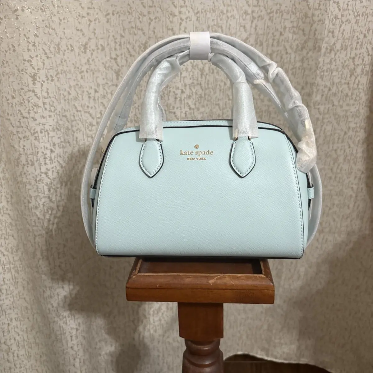 Kate Spade New York Blue Glow Madison Saffiano Leather Satchel
