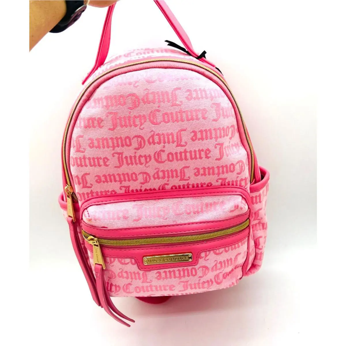 Juicy Couture Bag Rosie Mini Backpack BP Pink Macroon Lemondade