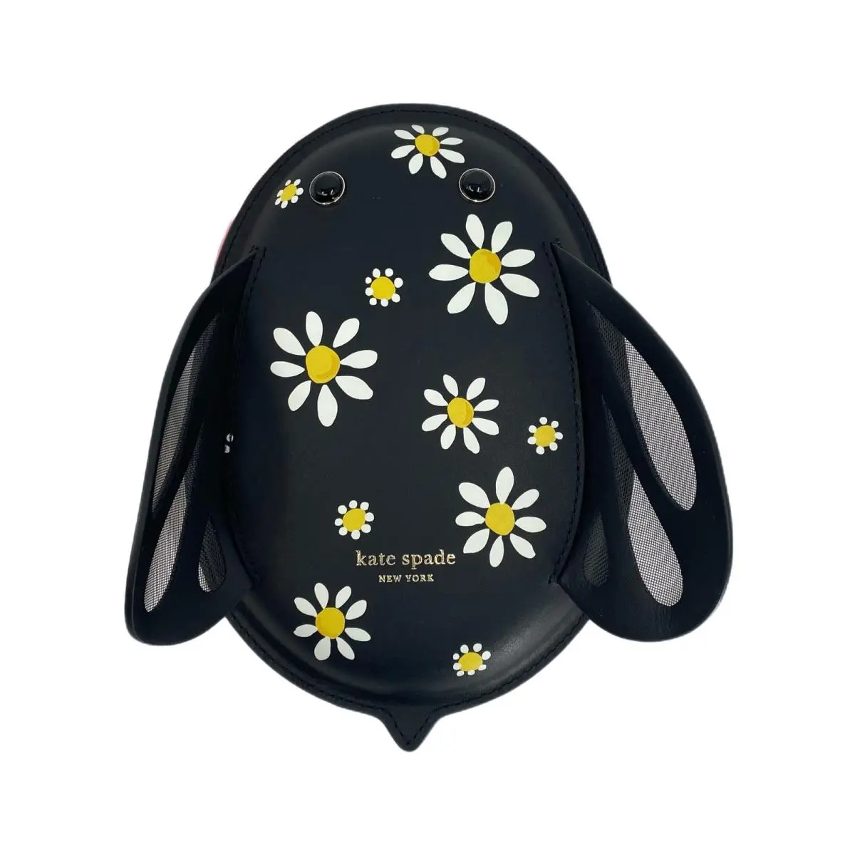 Kate Spade Black Yellow Daisy Buzz Bee Crossbody Bag Mini Size