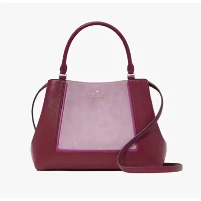 Kate Spade Medium Lena Blackberry Satchel