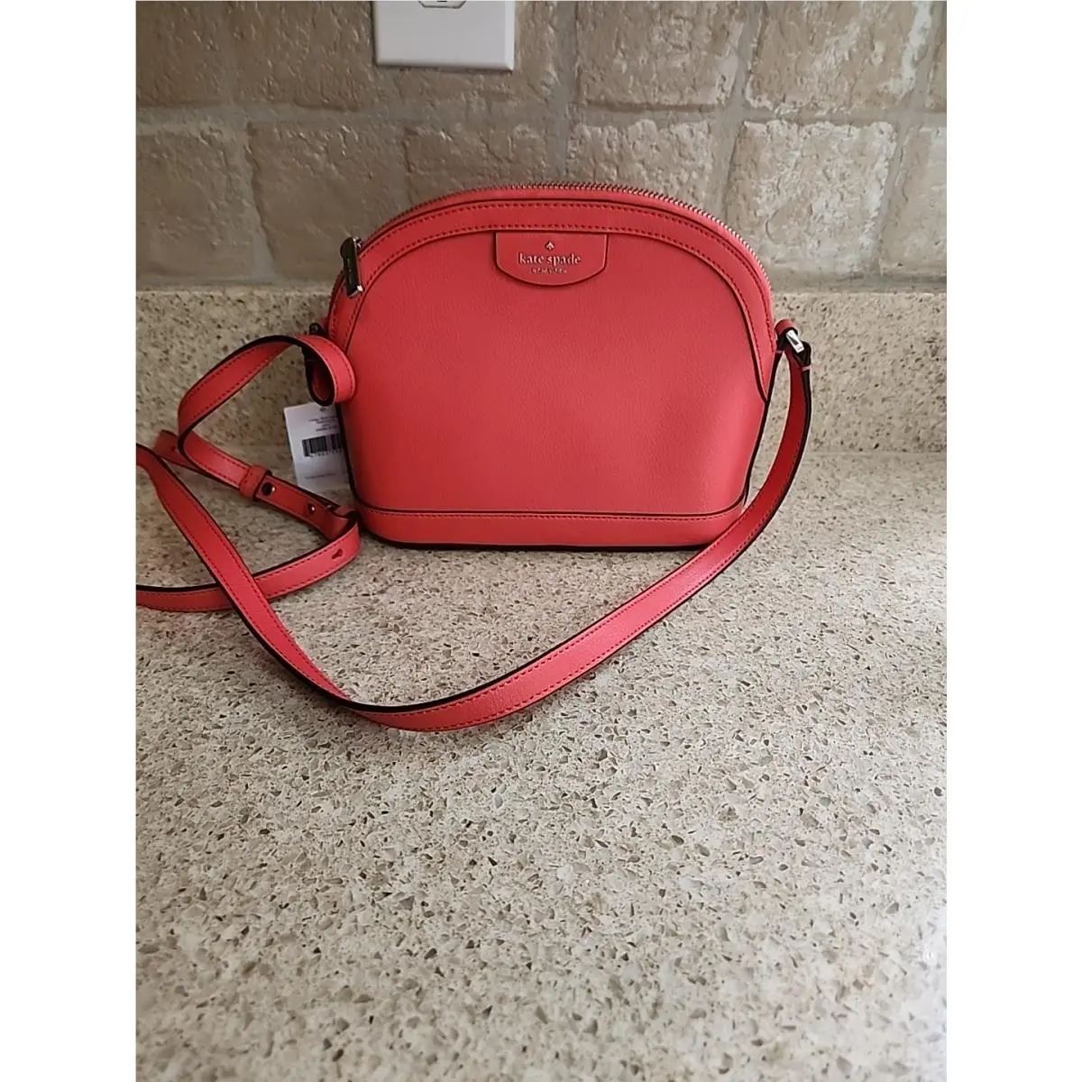 Kate Spade New York Sylvia XL Dome Crossbody Handbag Stoplight