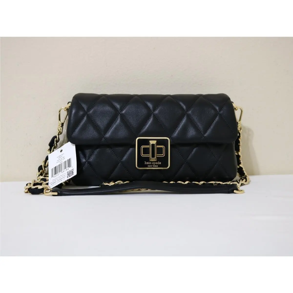 Kate Spade Women Carey Quilted Mini Flap Crossbody Bag New
