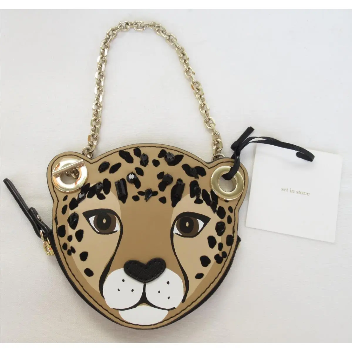 Kate Spade New York Run Wild Leopard Wristlet Coin Purse