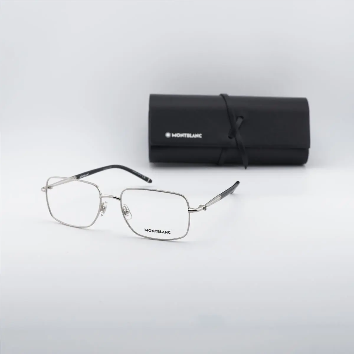 Montblanc MB0072O 002 Silver 55mm Eyeglasses