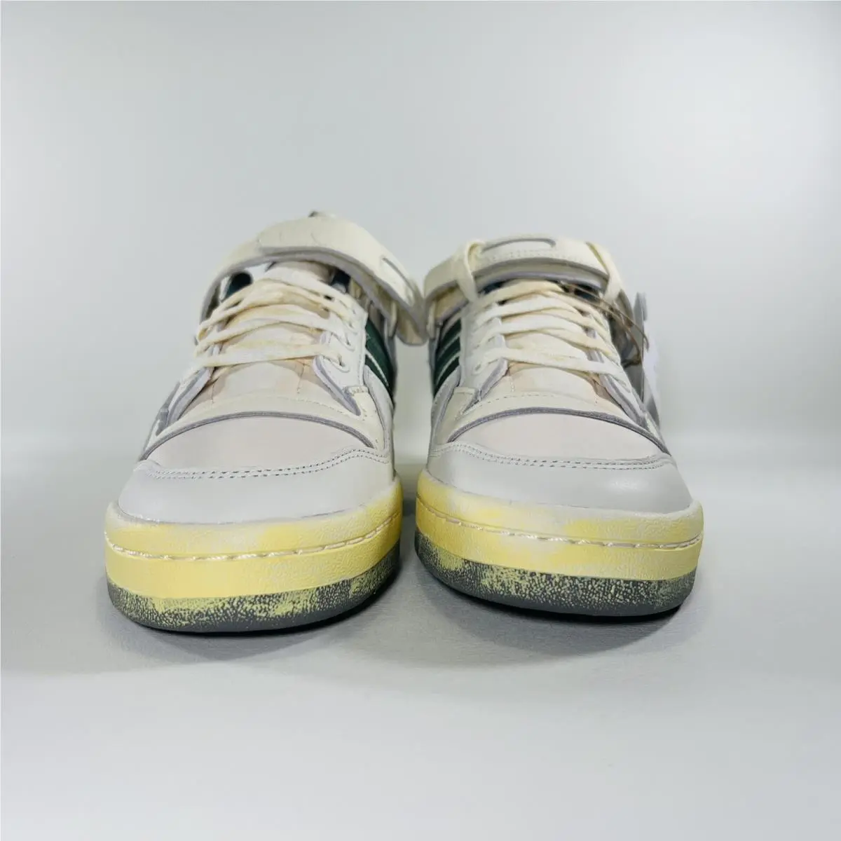 Adidas shoes - adidas Forum 84 Low - Forum Low - HR0558 - Off White / Green Oxide / Cloud White 6