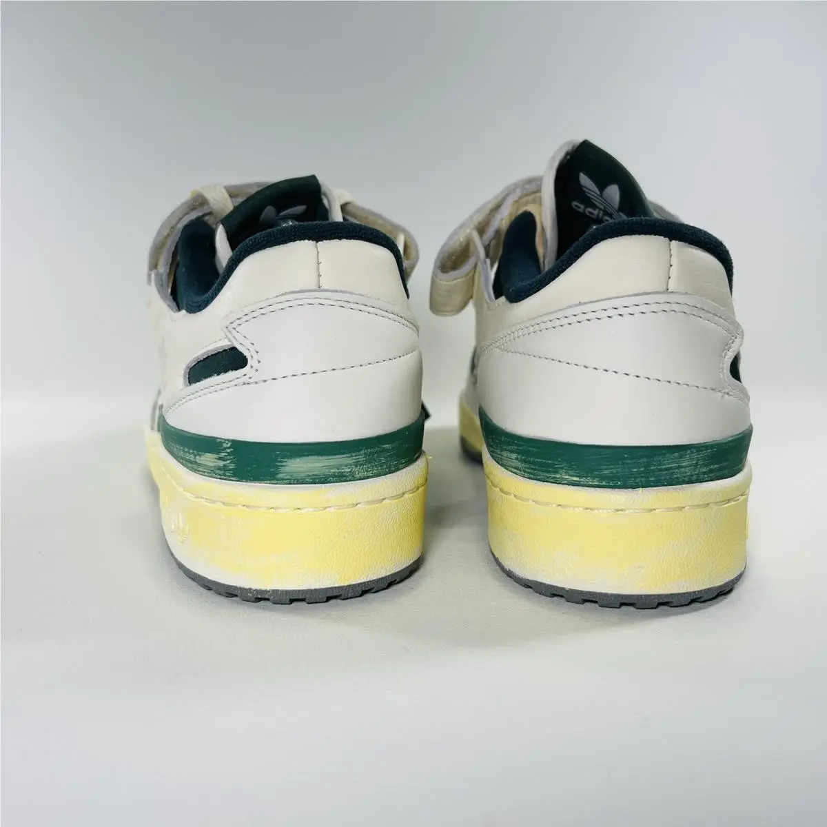 Adidas shoes - adidas Forum 84 Low - Forum Low - HR0558 - Off White / Green Oxide / Cloud White 7