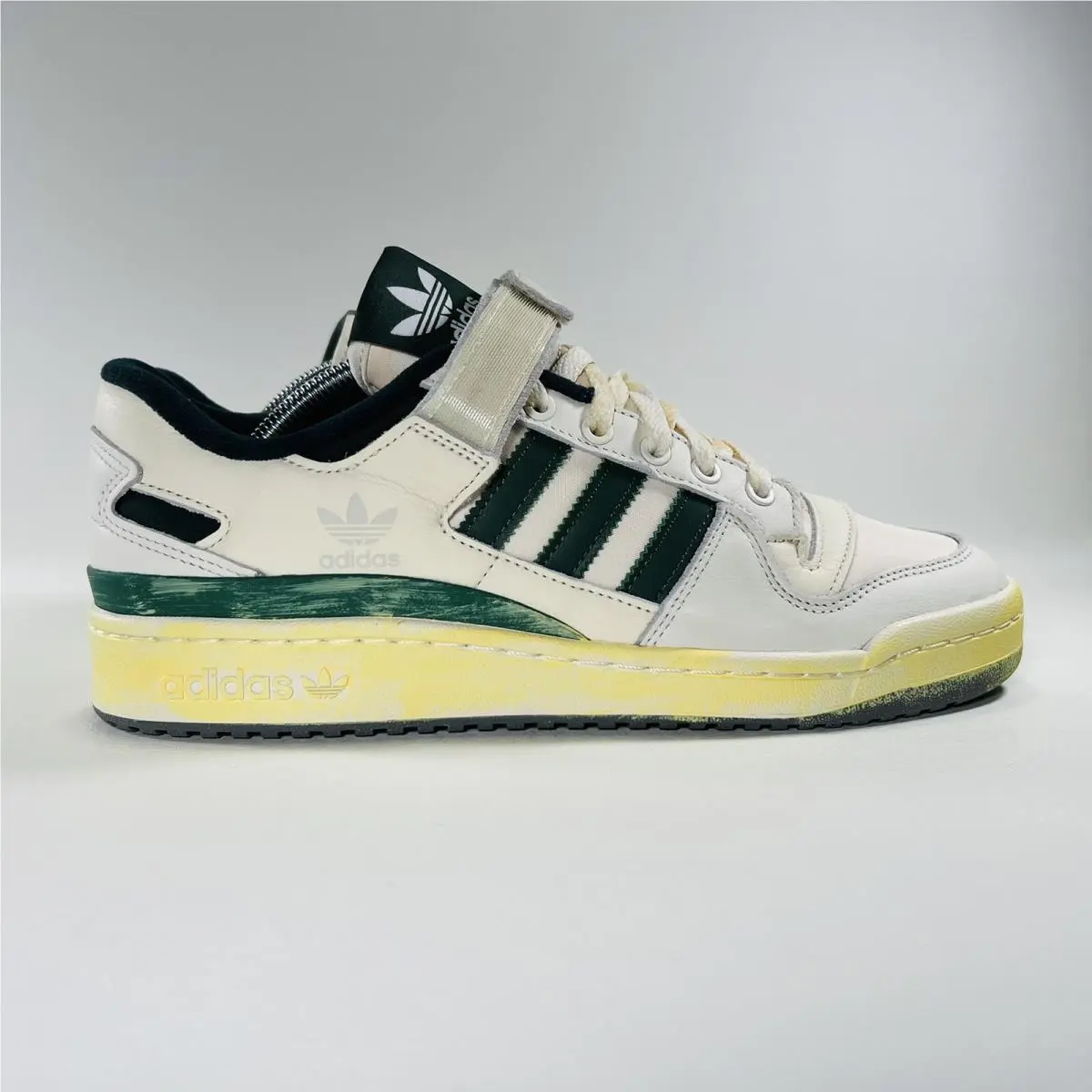 Adidas shoes - adidas Forum 84 Low - Forum Low - HR0558 - Off White / Green Oxide / Cloud White 14
