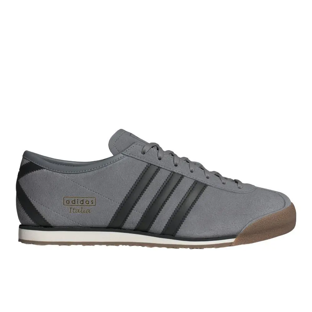 Adidas Italia 70S Lace Up Mens Grey Sneakers Casual Shoes JS1341