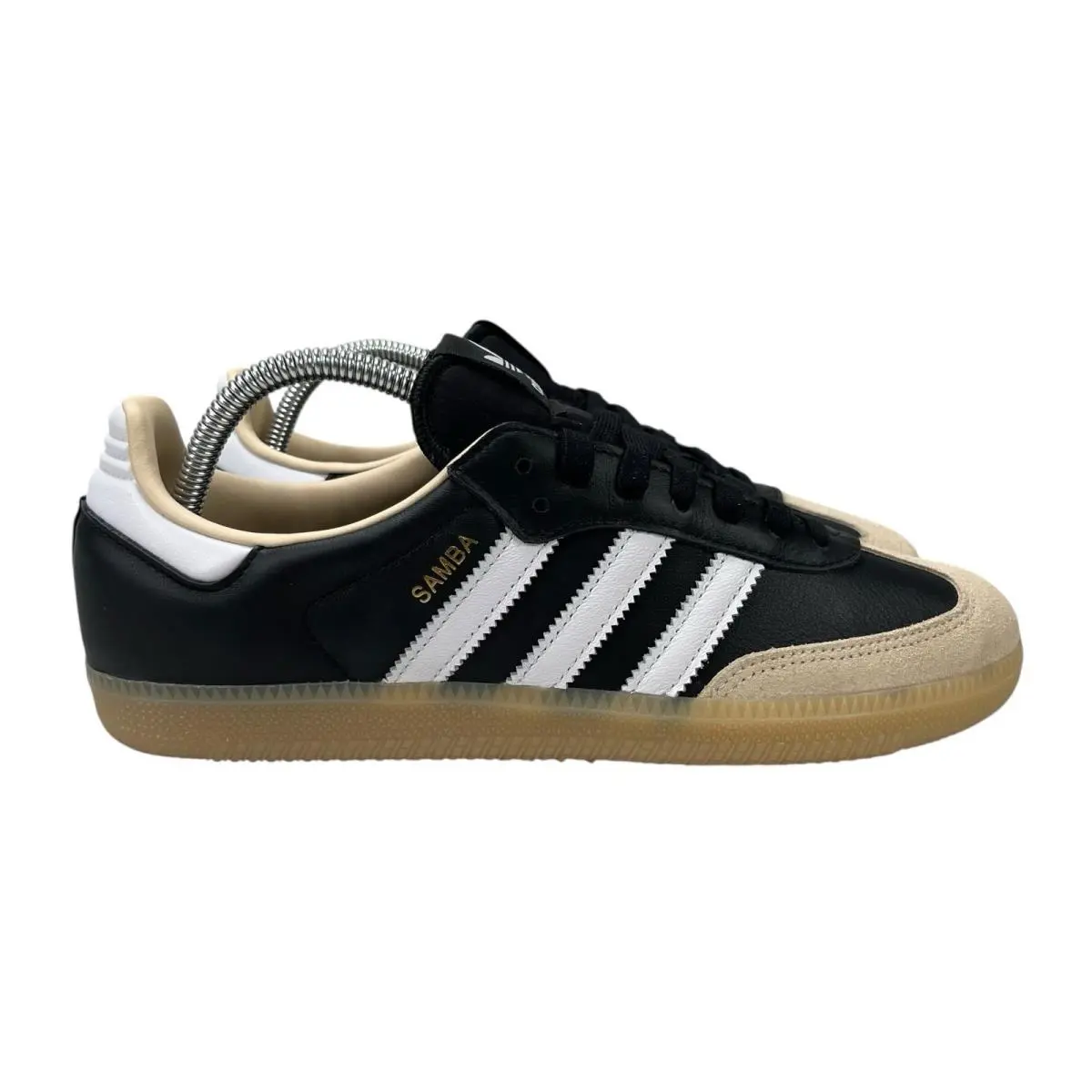 Adidas Samba OG Off White/black/gum Shoes JS3832 Men`s Sizes 7.5 - 11 - Black