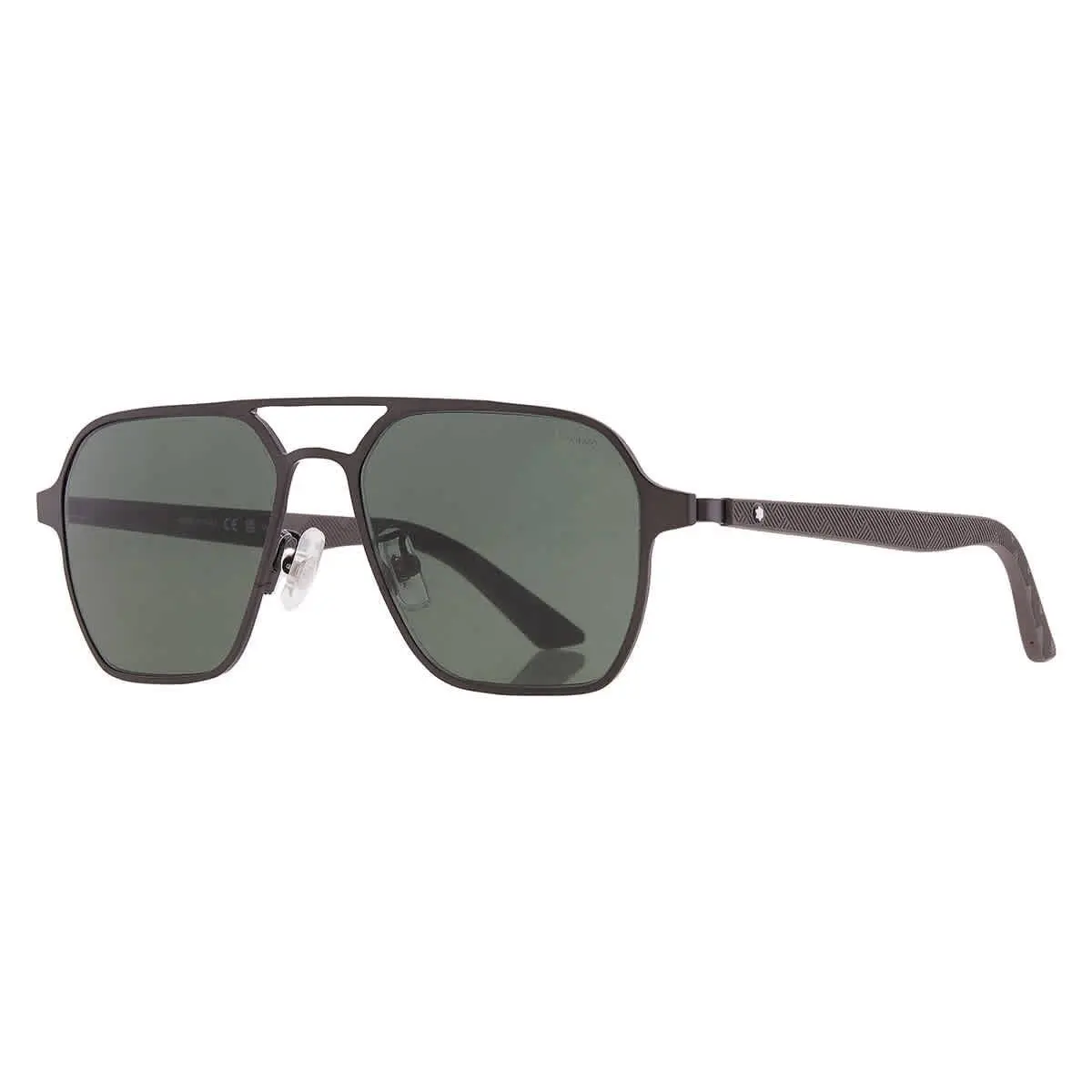 Montblanc Green Navigator Men`s Sunglasses MB0360S 003 56 MB0360S 003 56