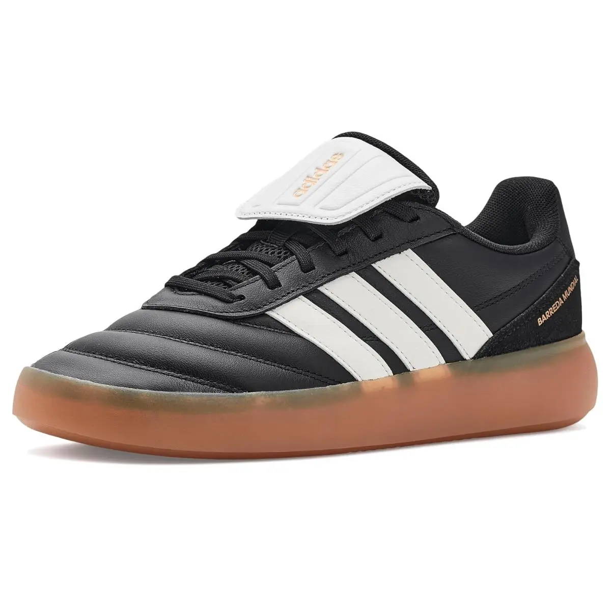 Man`s Sneakers Athletic Shoes  Barreda Mundial Shoes Black/White/Gum by Adidas
