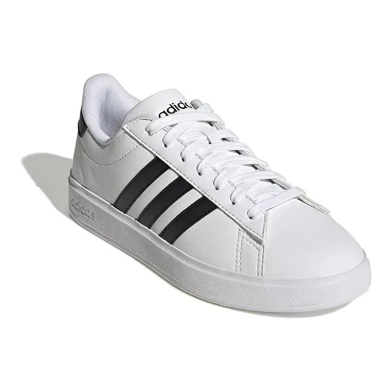 Adidas Men’s Grand Court Sneakers – White / Black