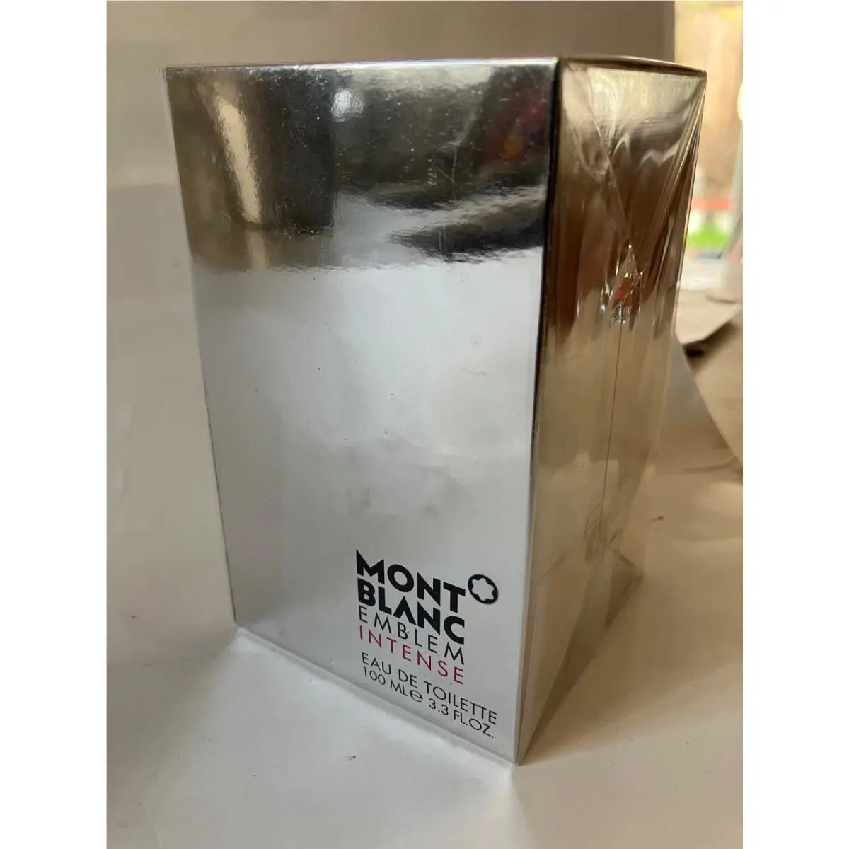 Montblanc Mont Blanc Emblem Intense 3.3oz Edt Spray For Men Rare