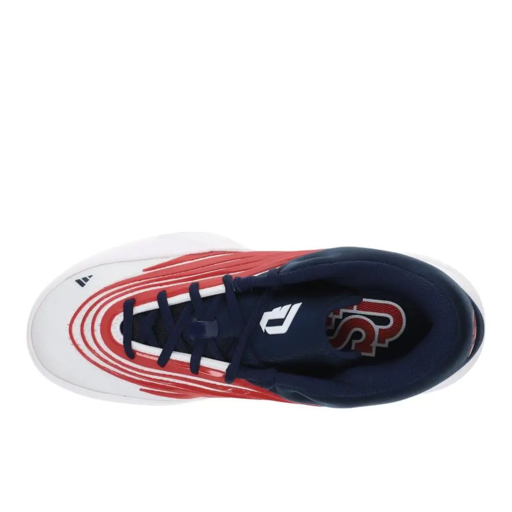 Adidas shoes - adidas St. John`s University Dame X Basketball - HQ0216 - Red, White 2