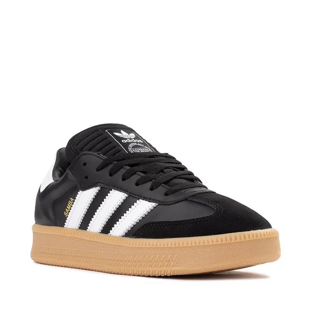 Men`s Adidas Originals Samba Xlg Casual Shoes Black/white/gum