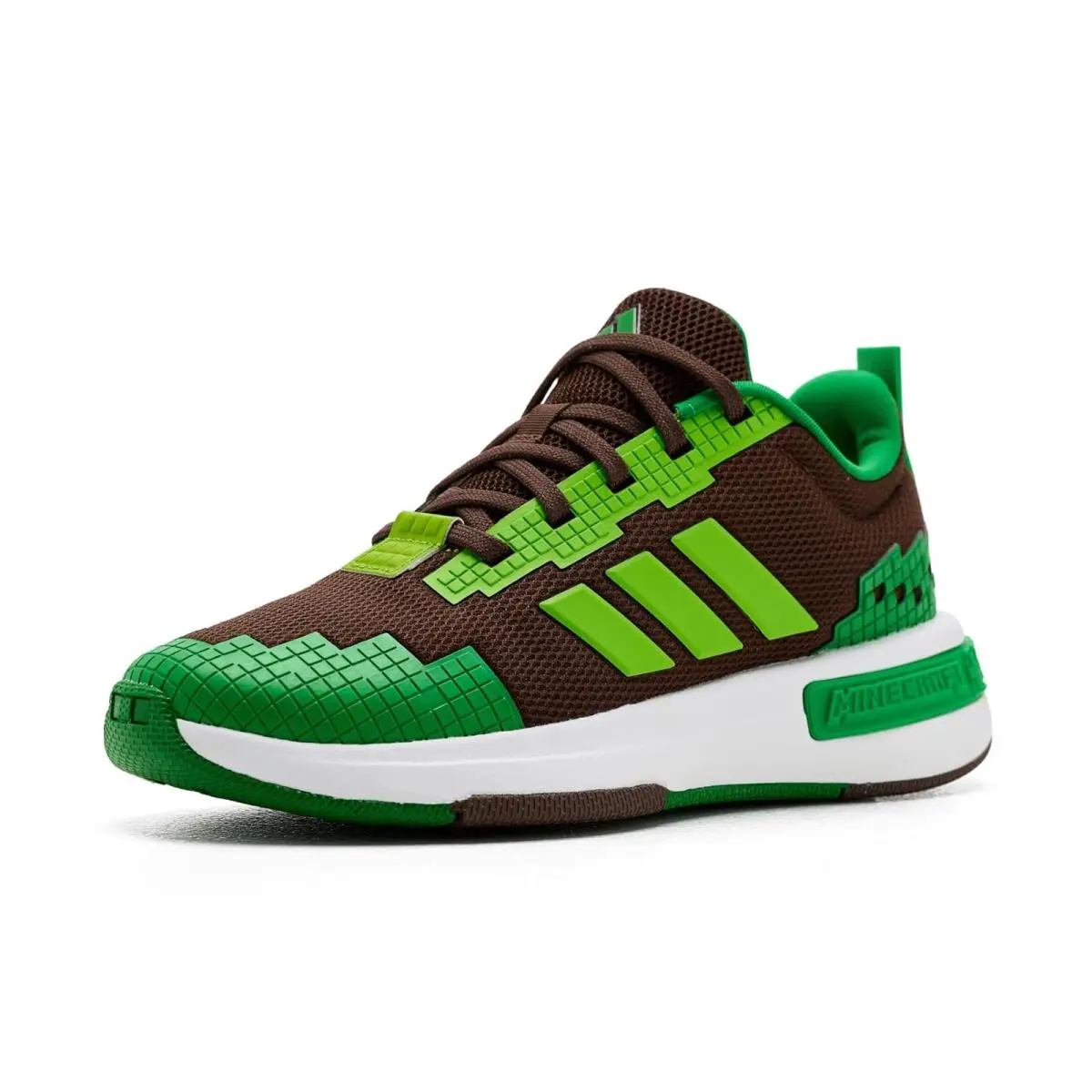 Children Unisex Sneakers Athletic Shoes Adidas Kids x Minecraft Pro Shoes