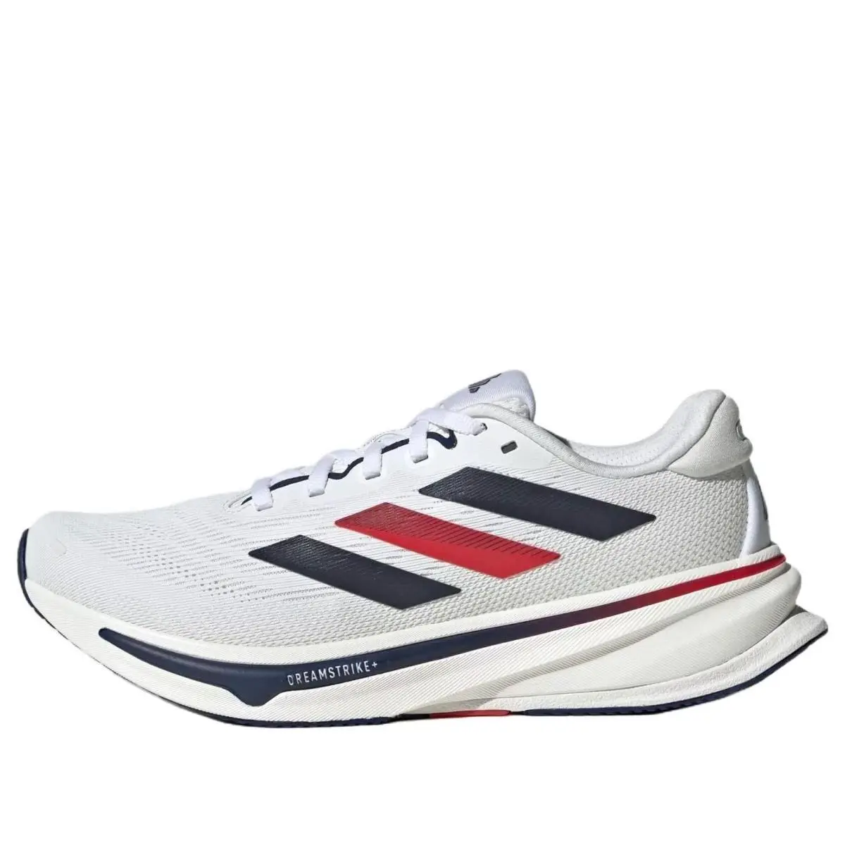 Wmns Adidas Supernova Rise 2 `cloud White Dark Blue Pure Ruby`