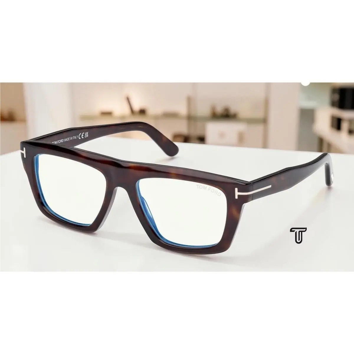 Tom Ford FT6059 B 052 BB Dark Havana 54 mm Unisex Eyeglasses