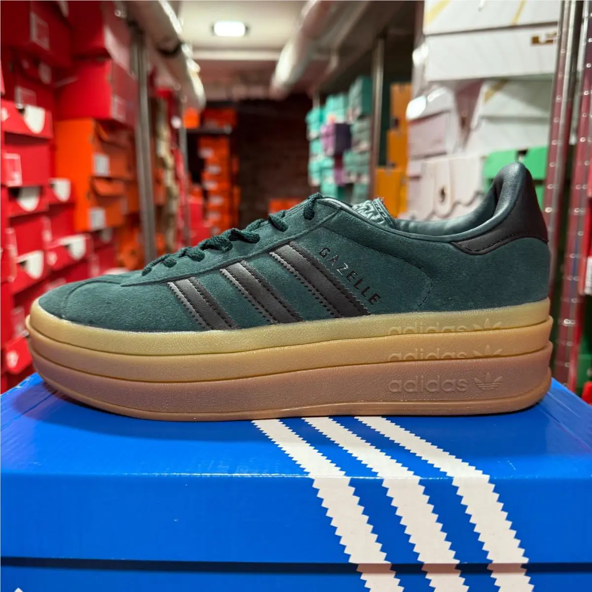 Adidas shoes - adidas Gazelle - Gazelle - JQ3583 - Green, Manufacturer: Aurora Ivy/Core Black/Gum 9