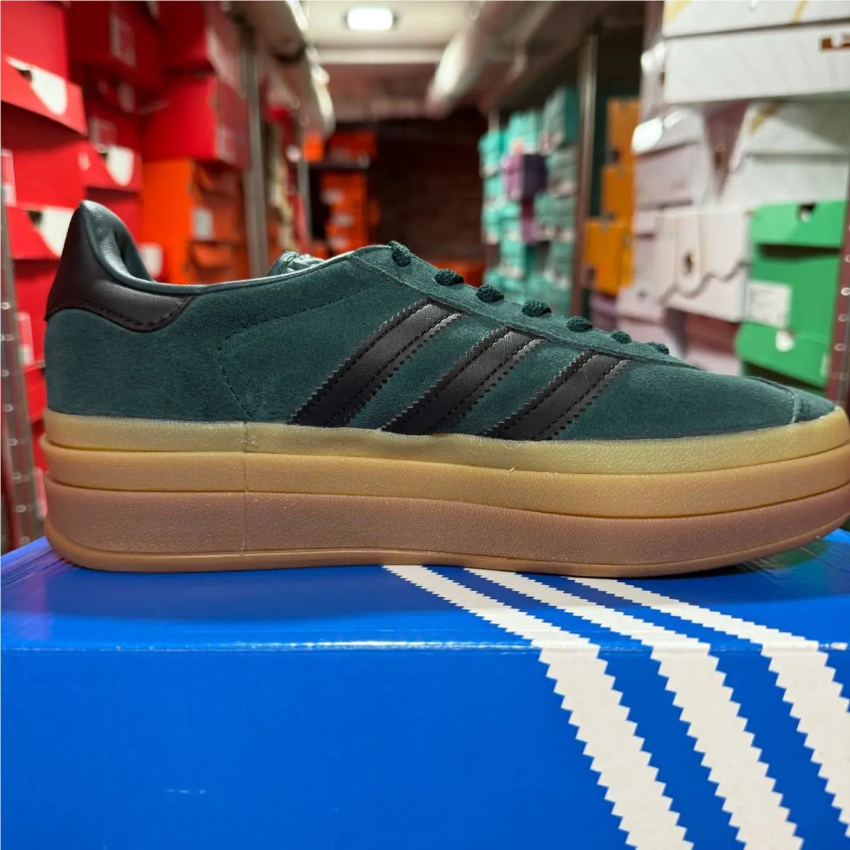 Adidas shoes - adidas Gazelle - Gazelle - JQ3583 - Green, Manufacturer: Aurora Ivy/Core Black/Gum 20